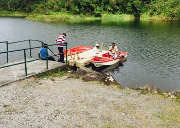 Getting on Boat for Ride on the late